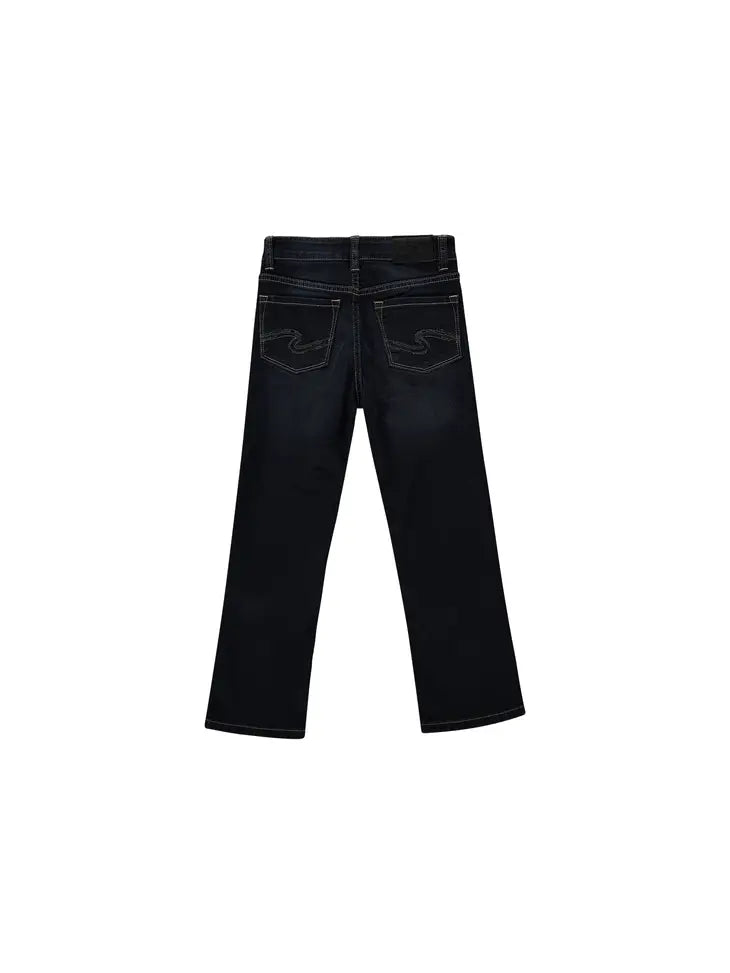 Silver Boys Boot Cut Demin - Indigo