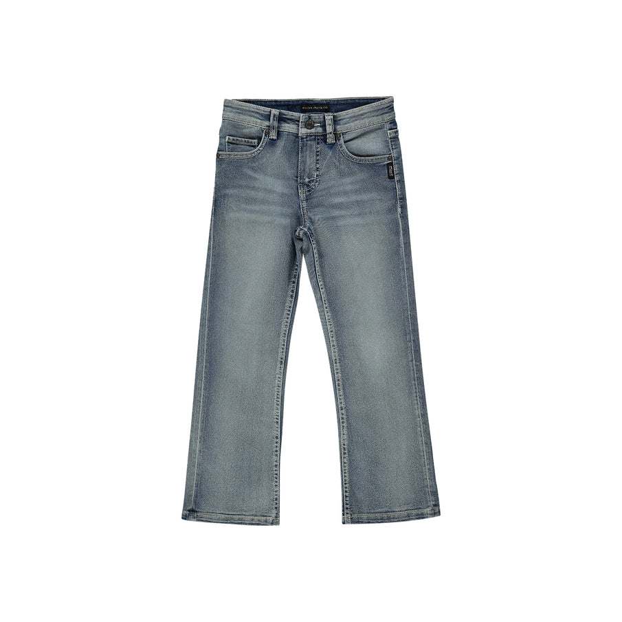 Silver Boys Boot Cut Demin - Light Wash