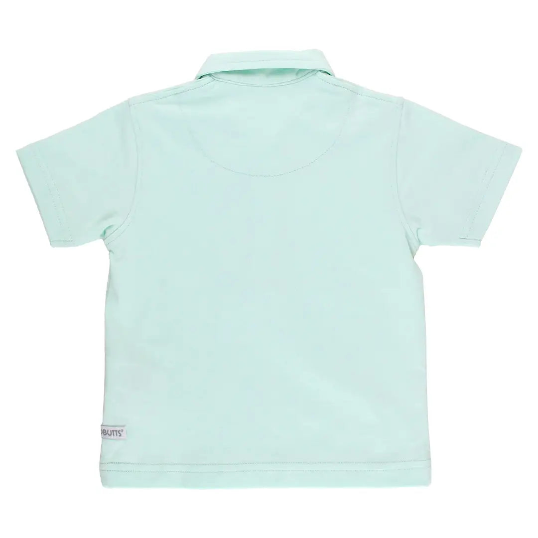 Aqua Short Sleeve Polo