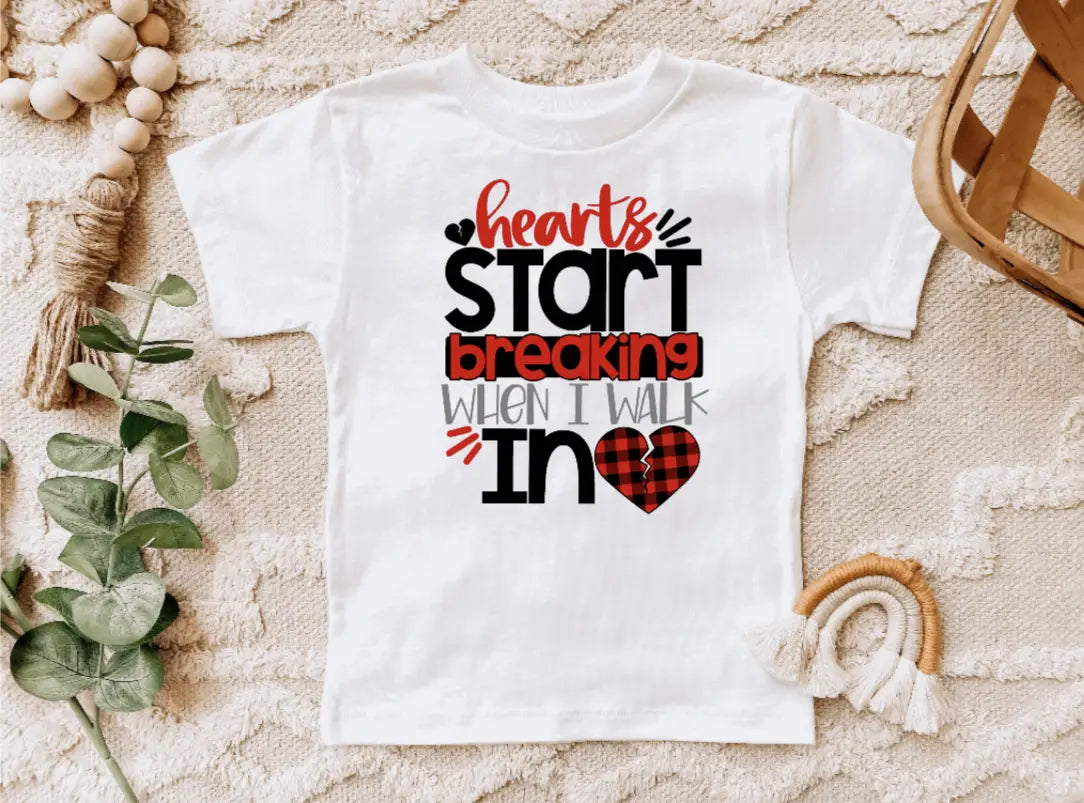 Hearts Start Breaking Tee