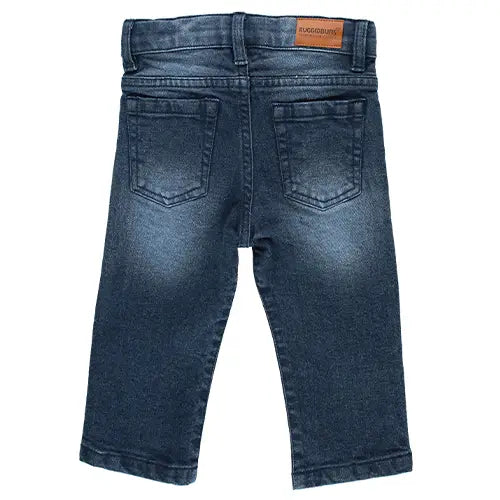 Medium Wash Straight Jeans