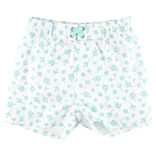 Whimsical Charm Swim Trunks White