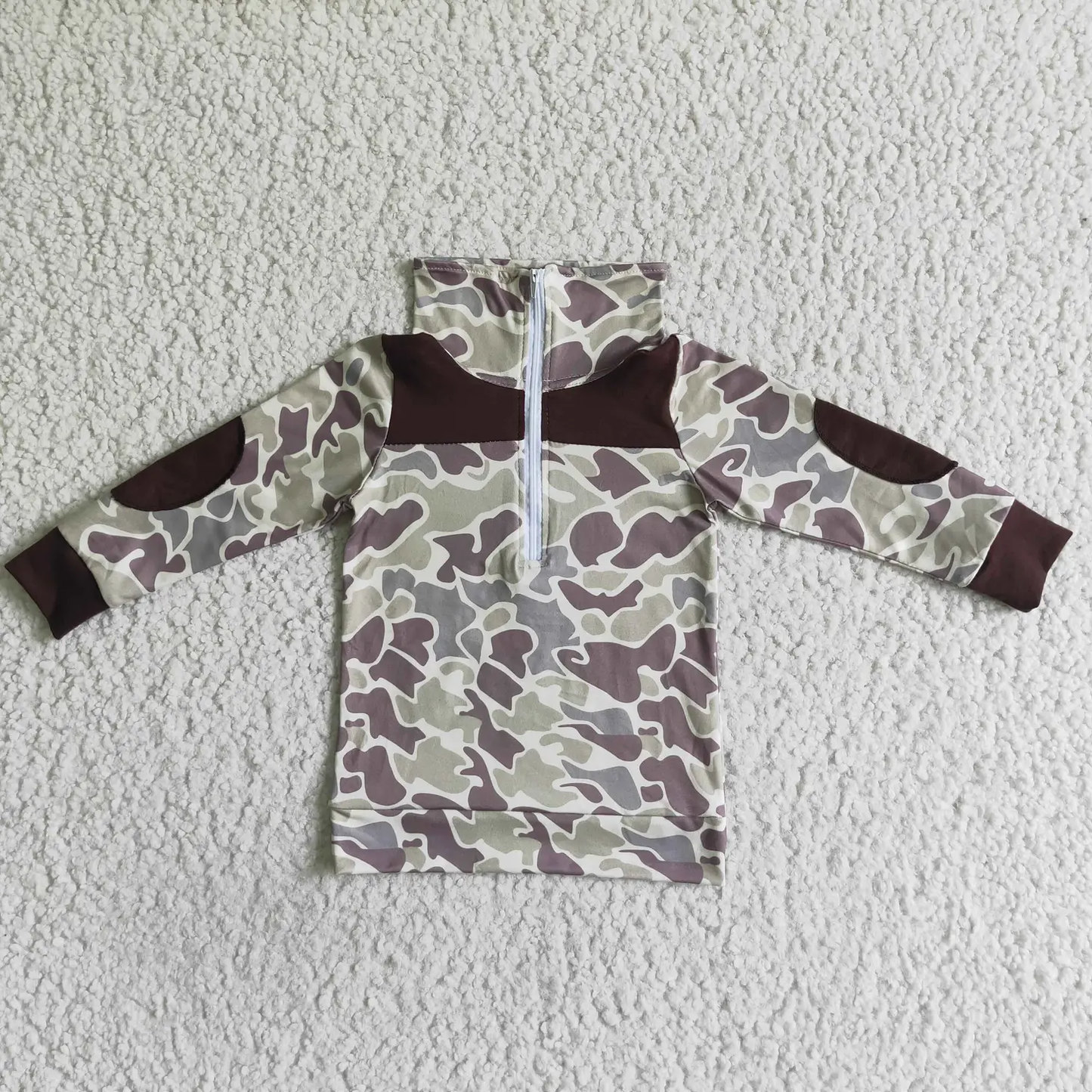 Camo Long Sleeve 1/4 Zip