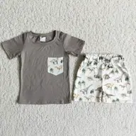 Dino Short Set