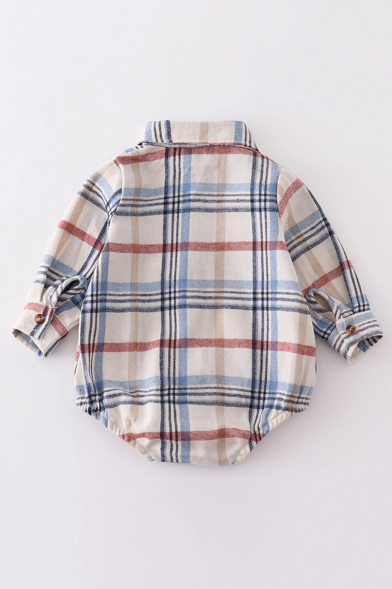 The Wells Plaid Button Down