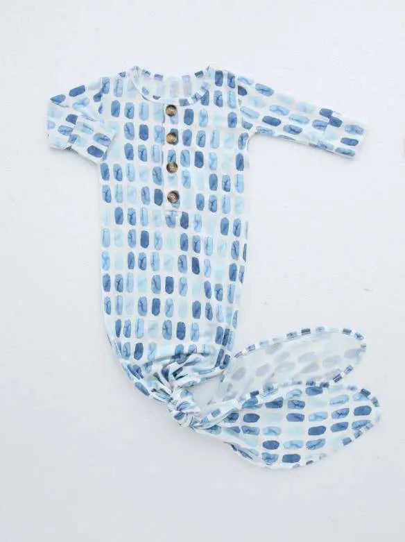 Sutton - Knotted Baby Gown
