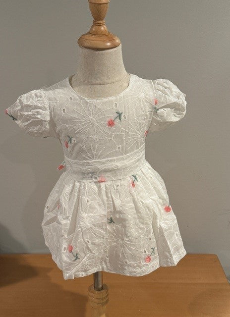 Eyelet Flower Dress