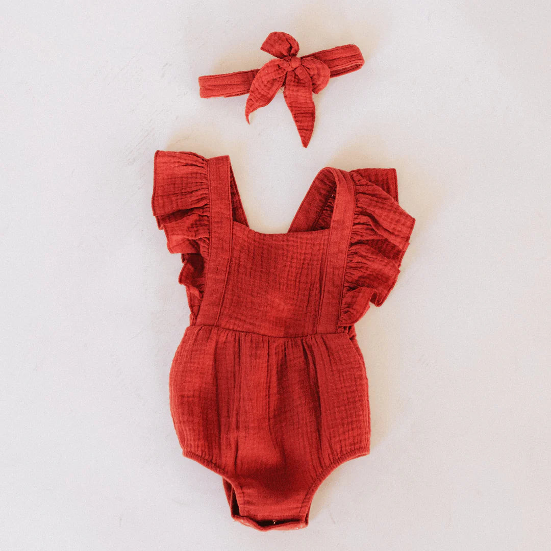 Copper Mommy and Me Romper
