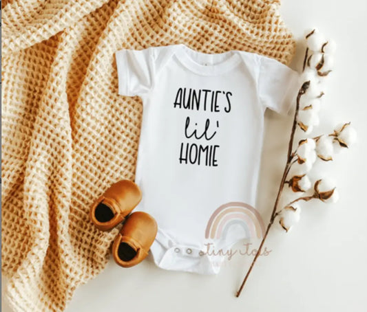 Auntie's Little Homie Bodysuit