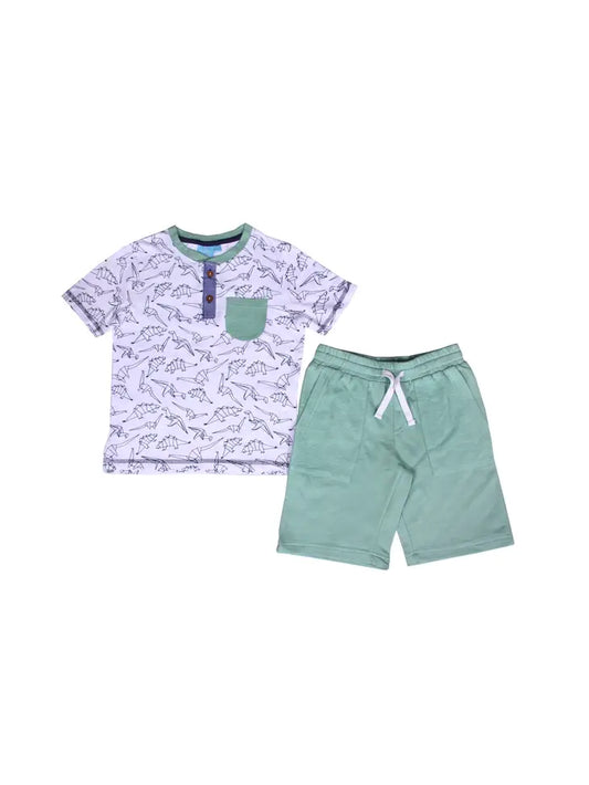 Origami Dino Short Set